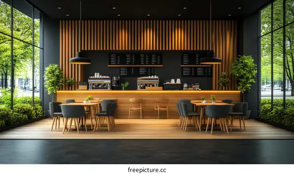 Modern Coffee Shop Interior Design