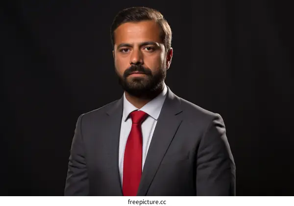 Headshot of a man in a suit and tie