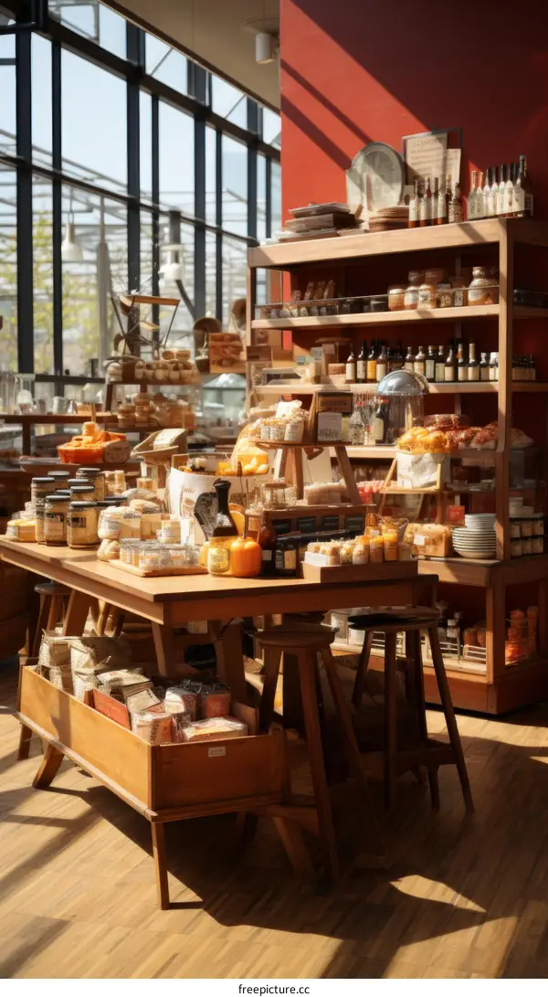 An Abundance of Goods in a Store