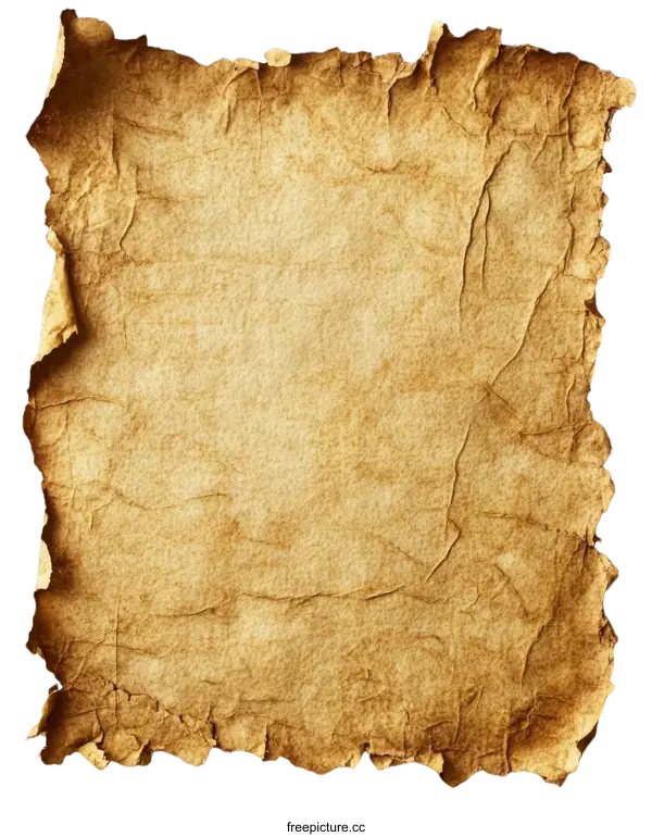 [Transparent Background PNG]Aged Paper Texture Background Image