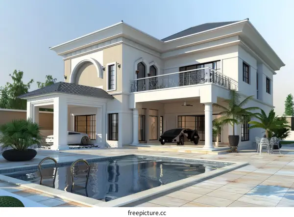 Modern Luxury Villa with Swimming Pool