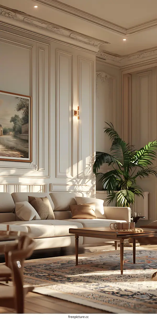 European-style living room