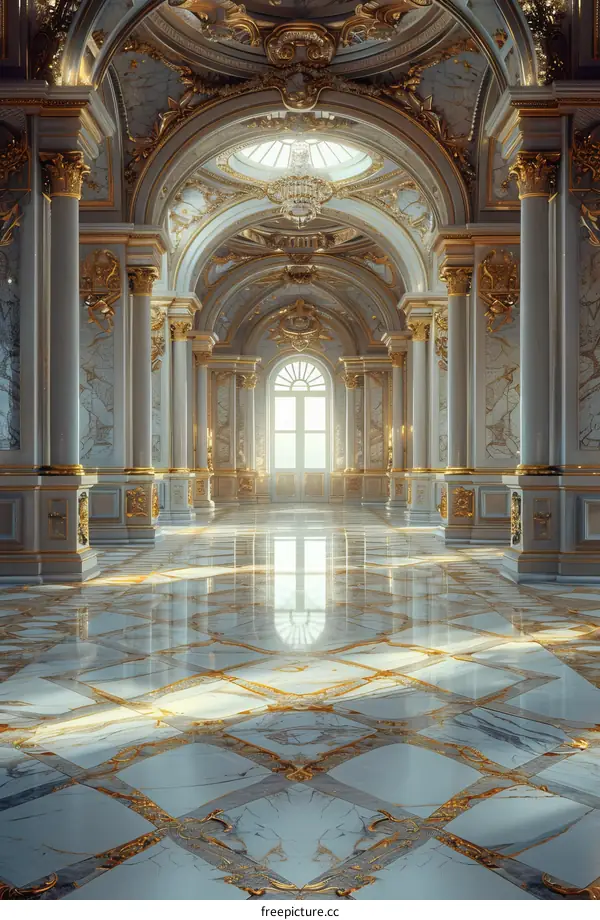 Grand European Hall Interior