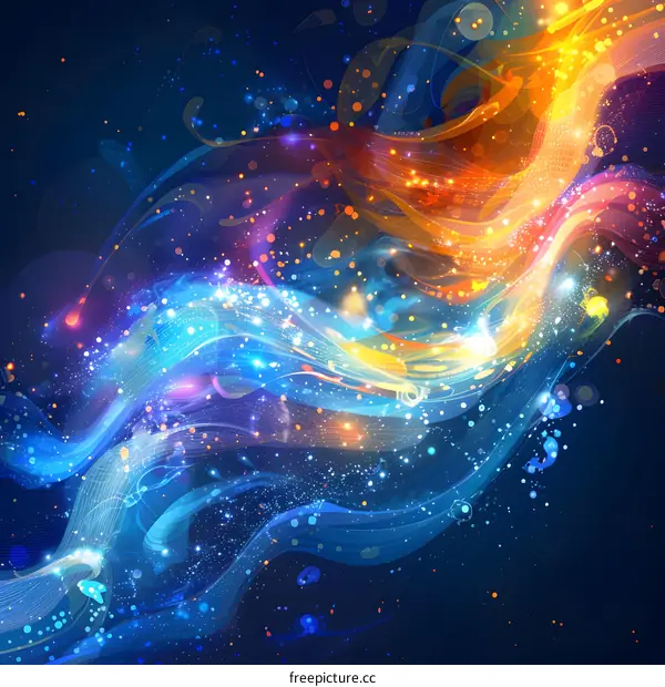 Colorful Wavy Background