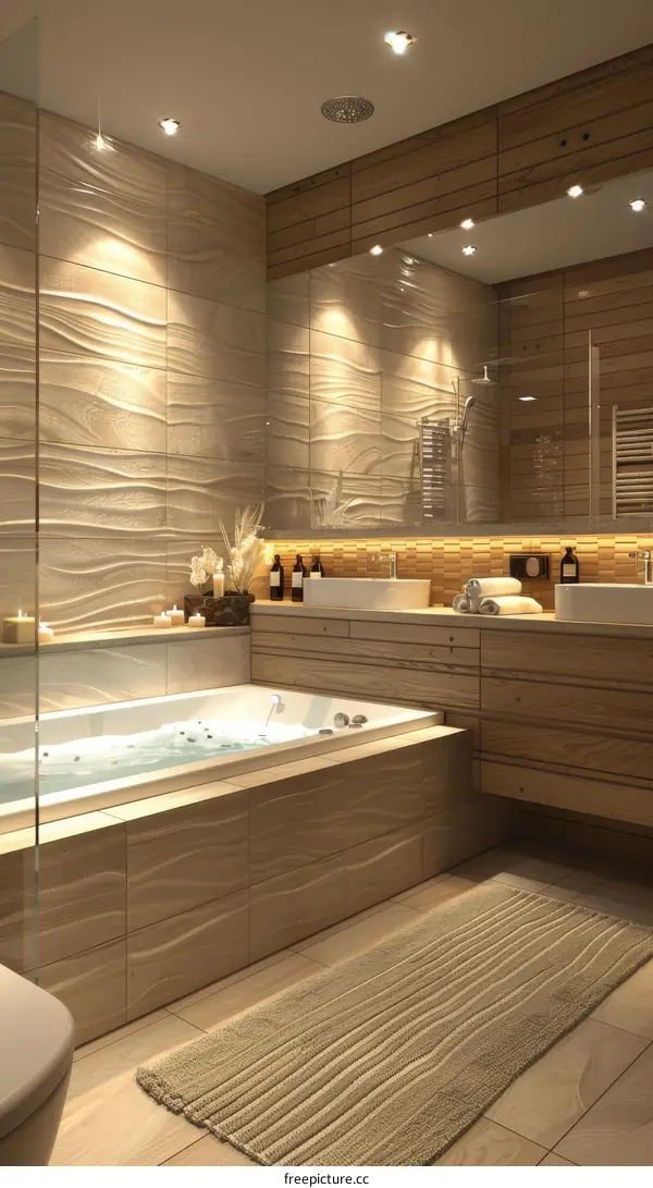 Modern Luxurious Bathroom Interior Design