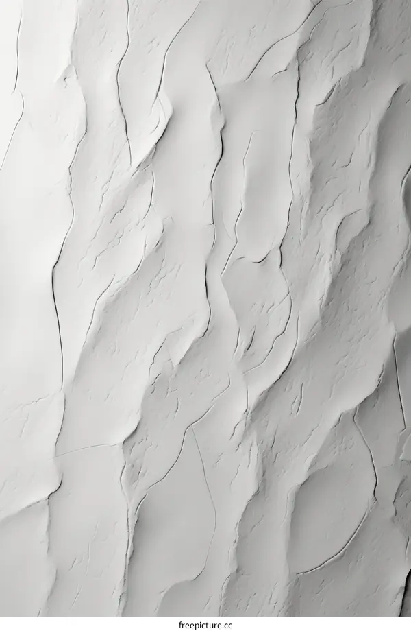 White cracked paint texture