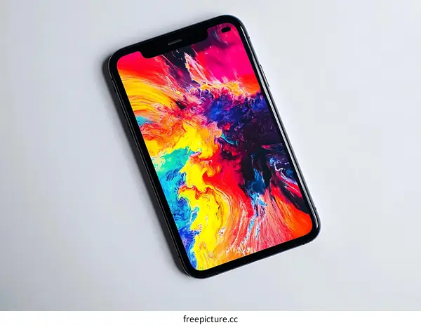 Abstract Colorful Phone Wallpaper