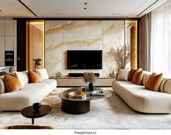 Modern Luxury Living Room Interior Design