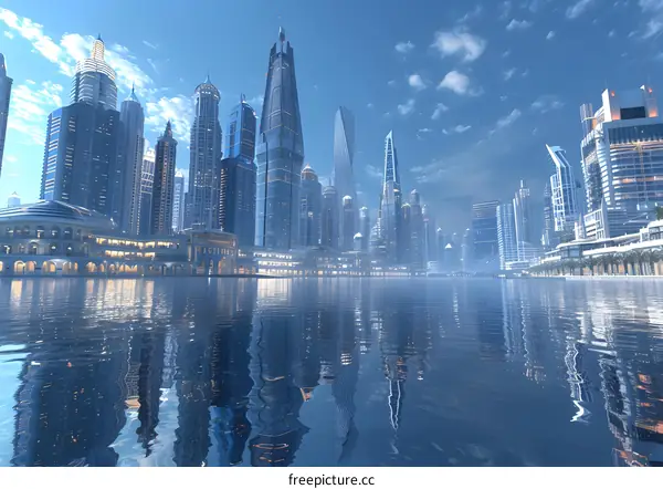 Cityscape of Dubai