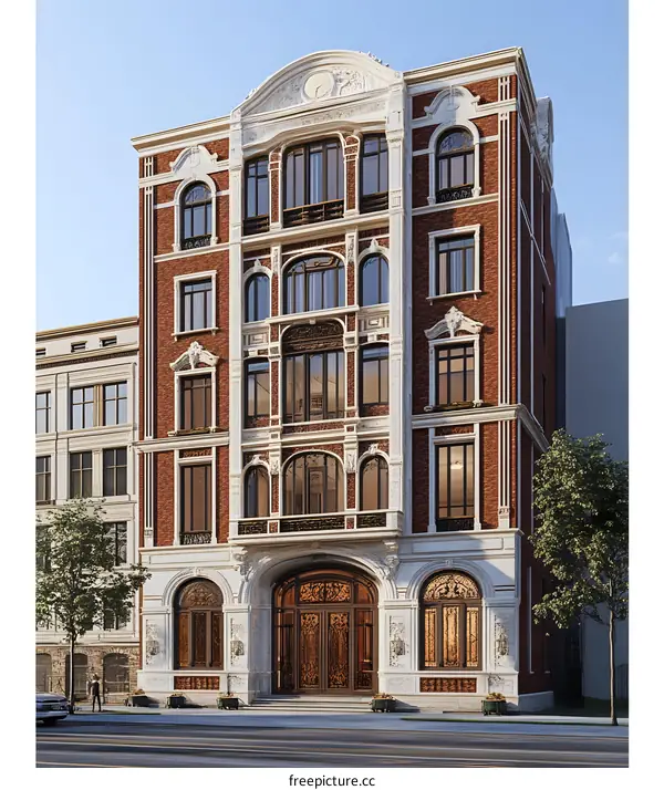 Classic Architecture Design of a Historic Building