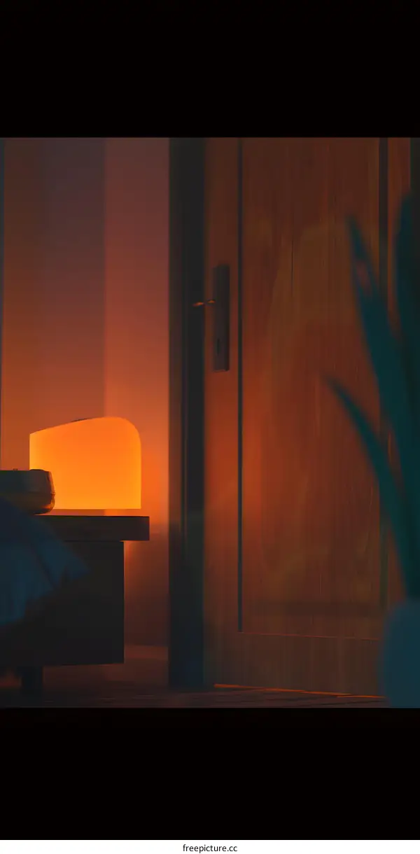 Warm Light in an Empty Room