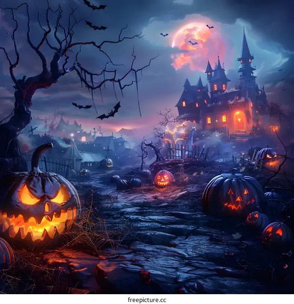 Halloween Pumpkin Jack OLanterns