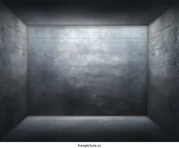 Empty Concrete Room Interior Design