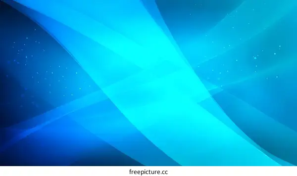 Abstract Blue Geometric Background Design