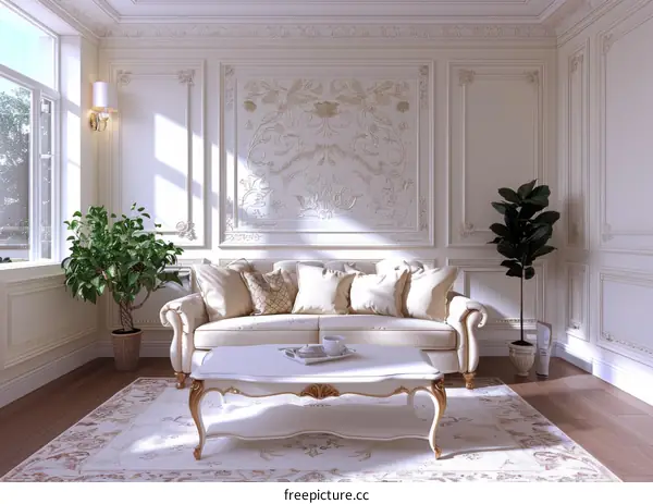 Modern European Living Room Interior Design