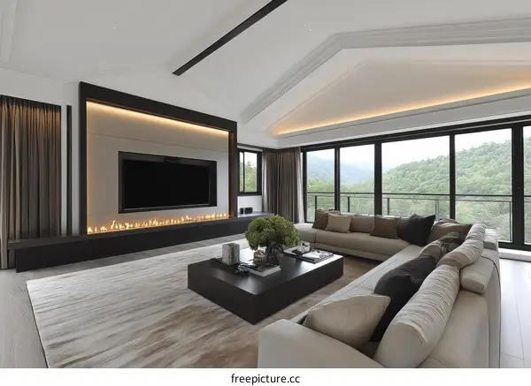 Modern Luxury Living Room Interior Design