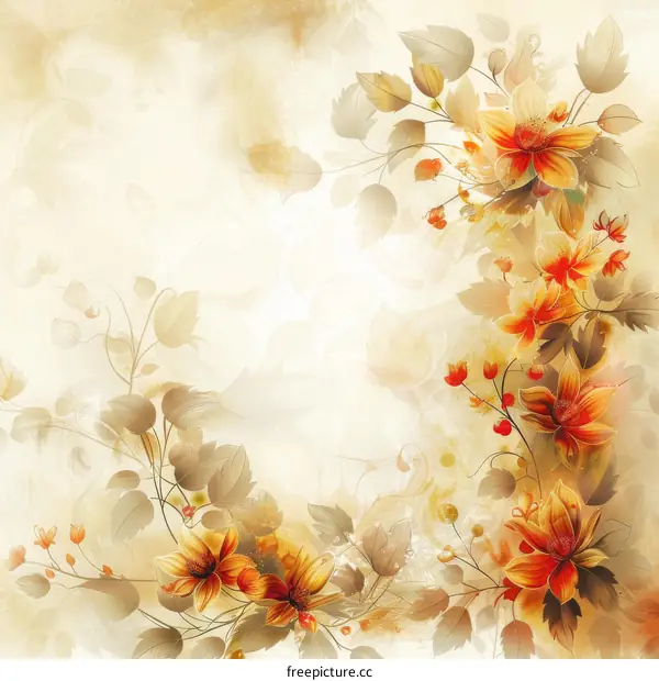 Hand-painted Floral Illustration