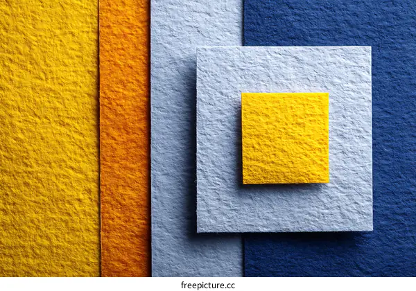 Abstract Geometric Shapes Colorful Layers