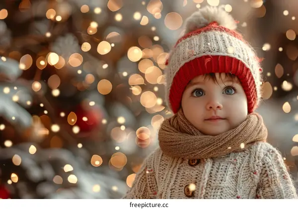Little Girl in Winter