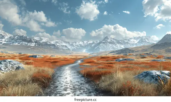 Rocky Mountains in Autumn