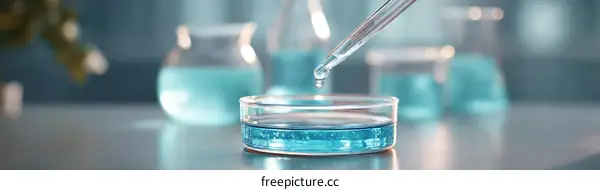 Laboratory Experiment with Droplet and Petri Dish