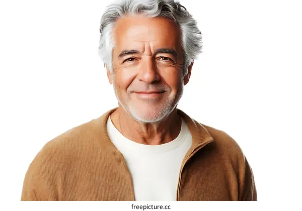 Portrait of a Smiling Senior Man