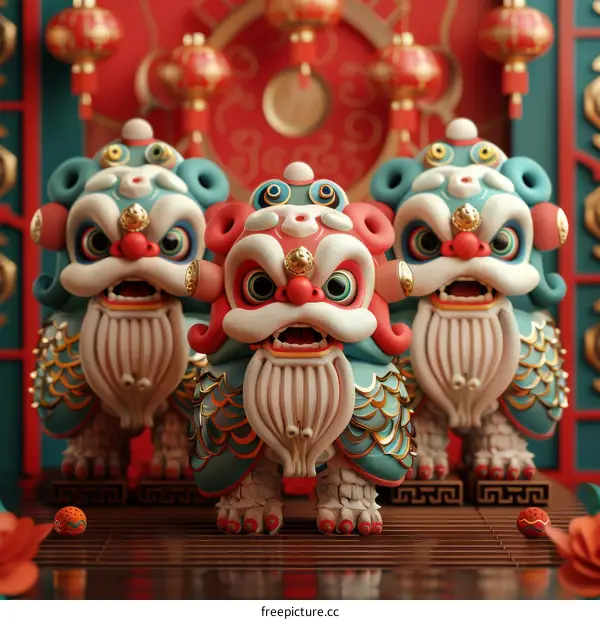 Lion dance to celebrate Lantern Festival