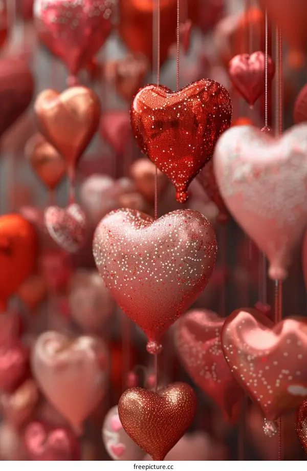 Valentine's Heart Balloons