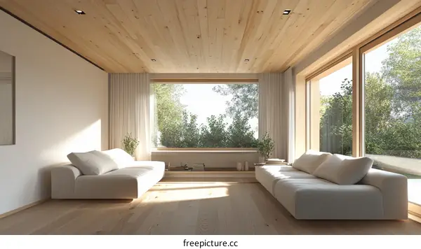 Modern Minimalist Living Room Interior Design
