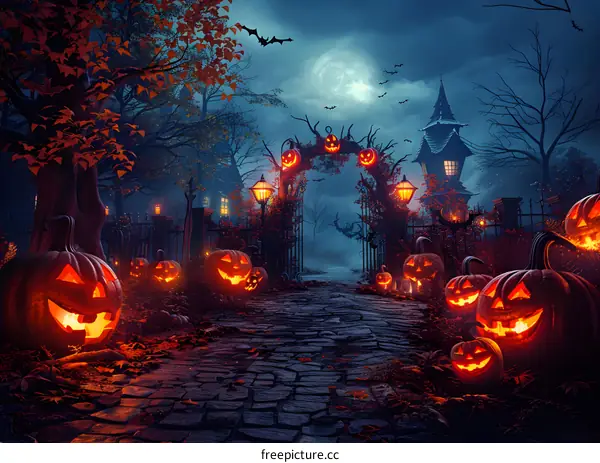 Halloween Jack-o-lantern