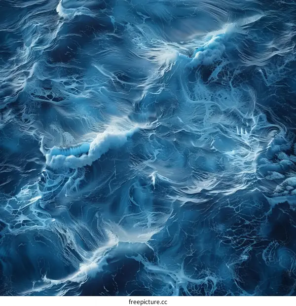 Ocean Waves from Above