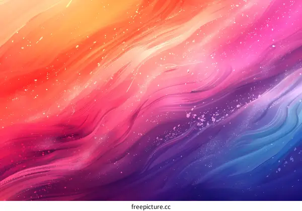 Colorful abstract painting