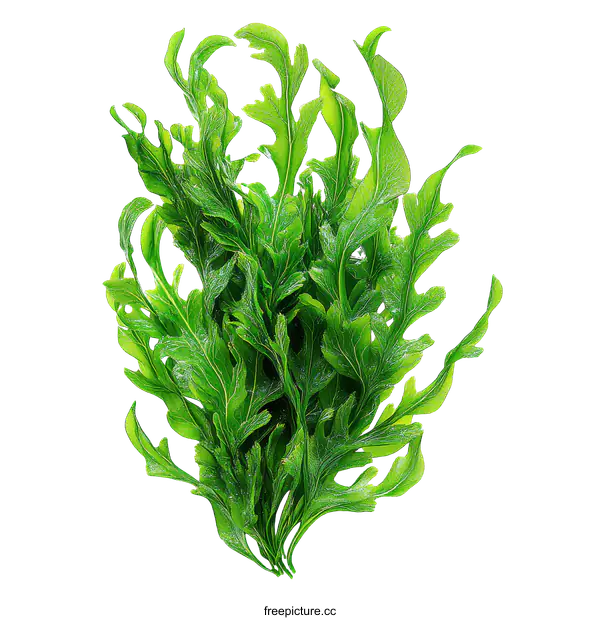 [Transparent Background PNG]Beautiful Fern Plant Closeup