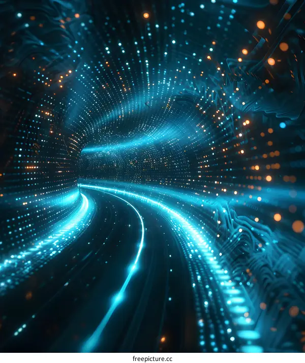 Abstract Digital Tunnel