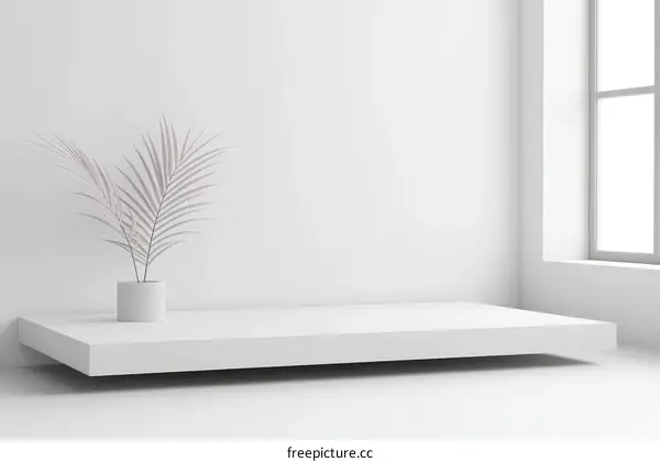 Minimalist White Modern Interior Design