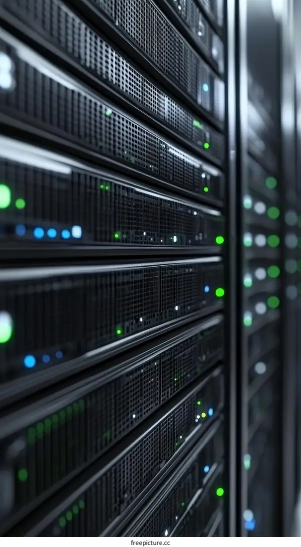 Server Rack Technology Stack Data Storage