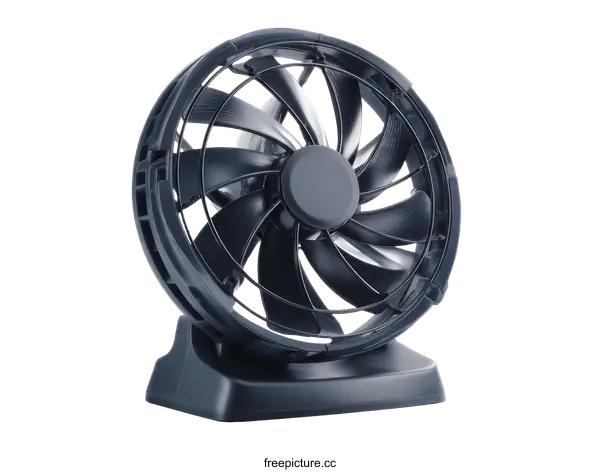 [Transparent Background PNG]Modern Desk Fan Illustration