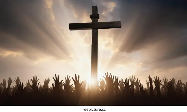 Faithful Hands Raised to the Cross