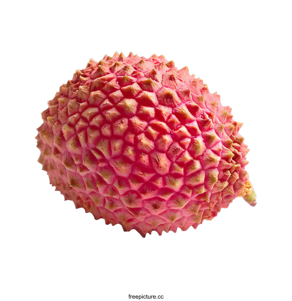 [Transparent Background PNG]A lychee on a white background