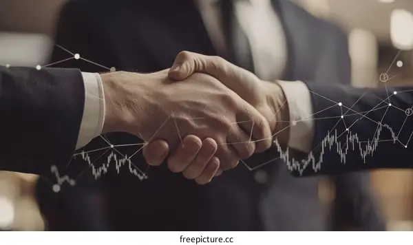 Business Deal Partnership Agreement Handshake