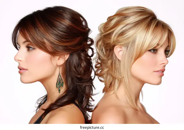 Elegant Hairstyles for Women with Beautiful Accessories