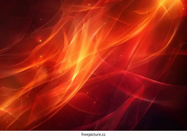 Fiery Inferno: A Blaze of Color