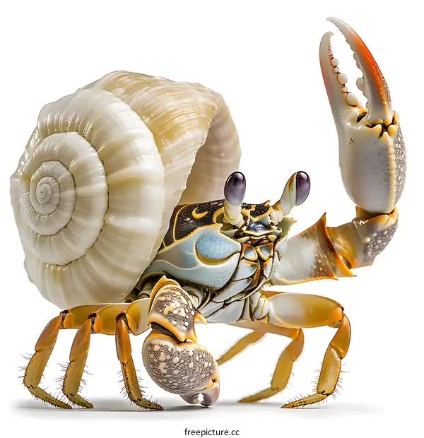 Hermit Crab in a Giant Snail Shell