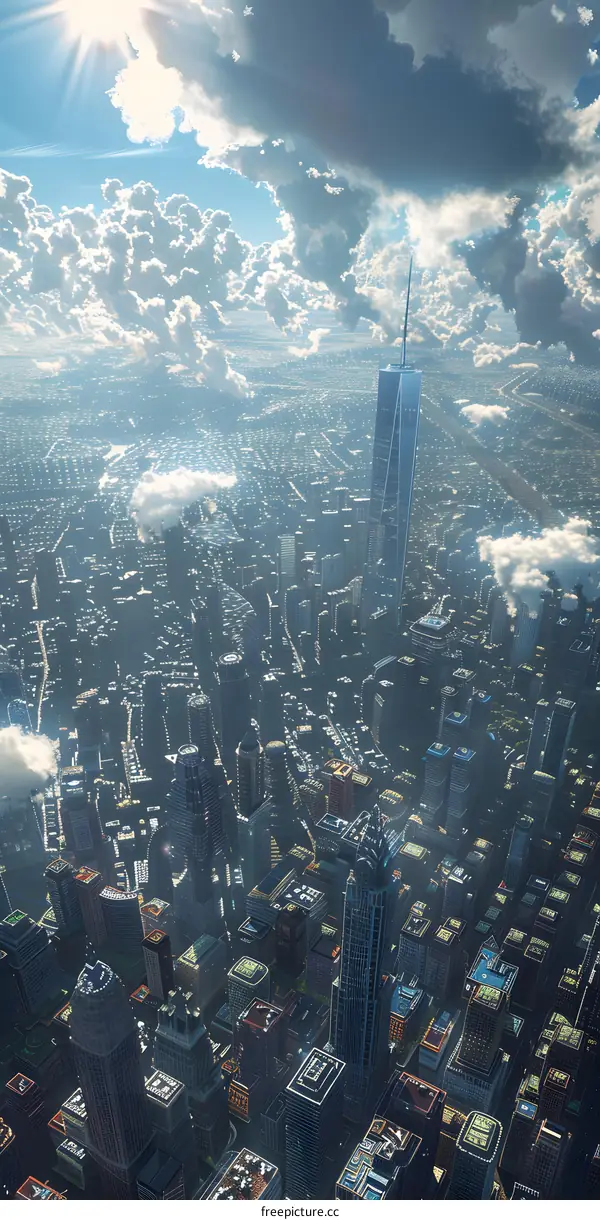 Stunning New York City Manhattan Skyline