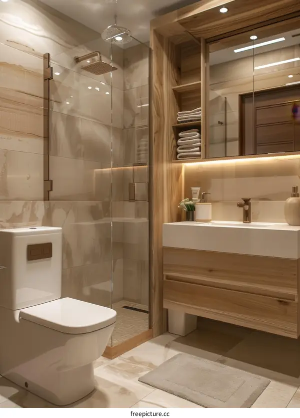 Modern Luxurious Bathroom Interior Design