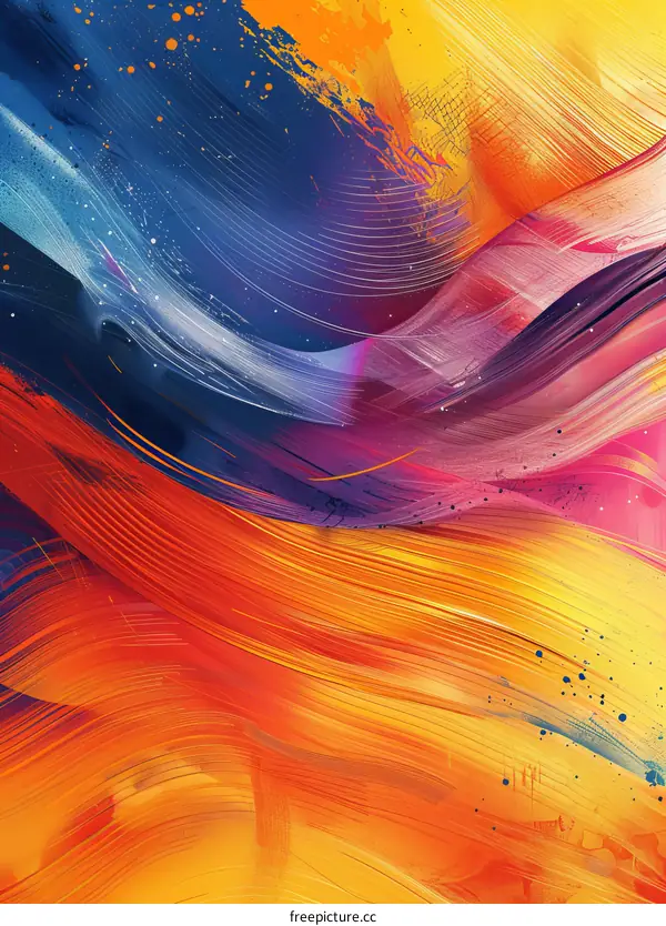 Colorful Oil Painting