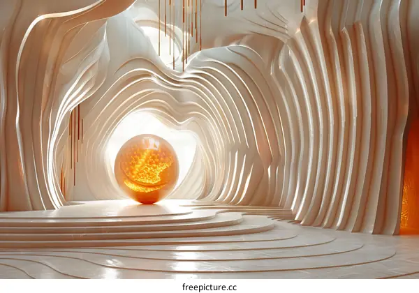 The Luminous Sphere: A Monumental Architectural Marvel