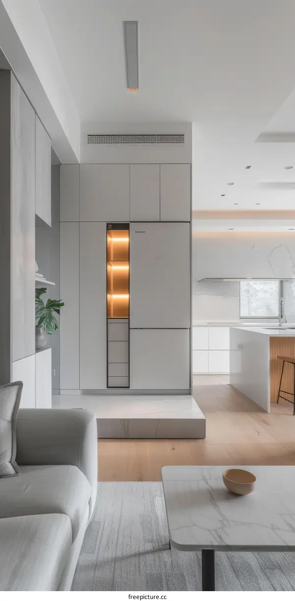 Minimalist Scandinavian Living Room Interior Design