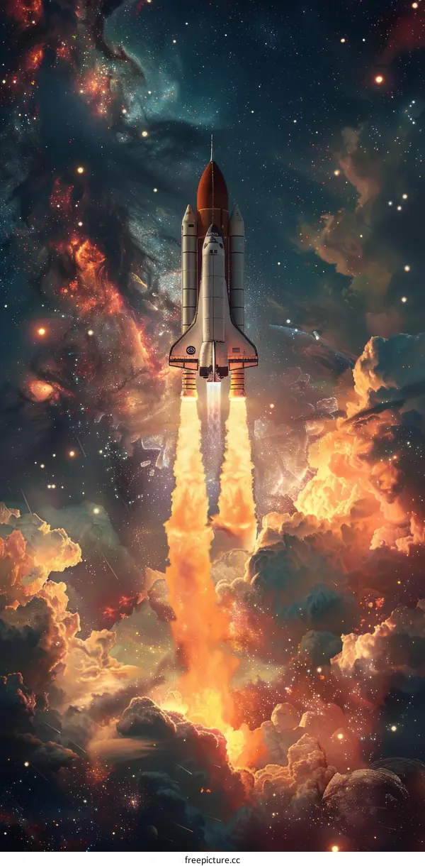 Space Shuttle Atlantis Launch