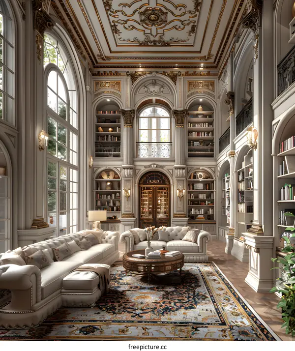 Luxurious Interior Library
